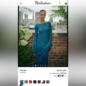 The Gia Dress by realisation par